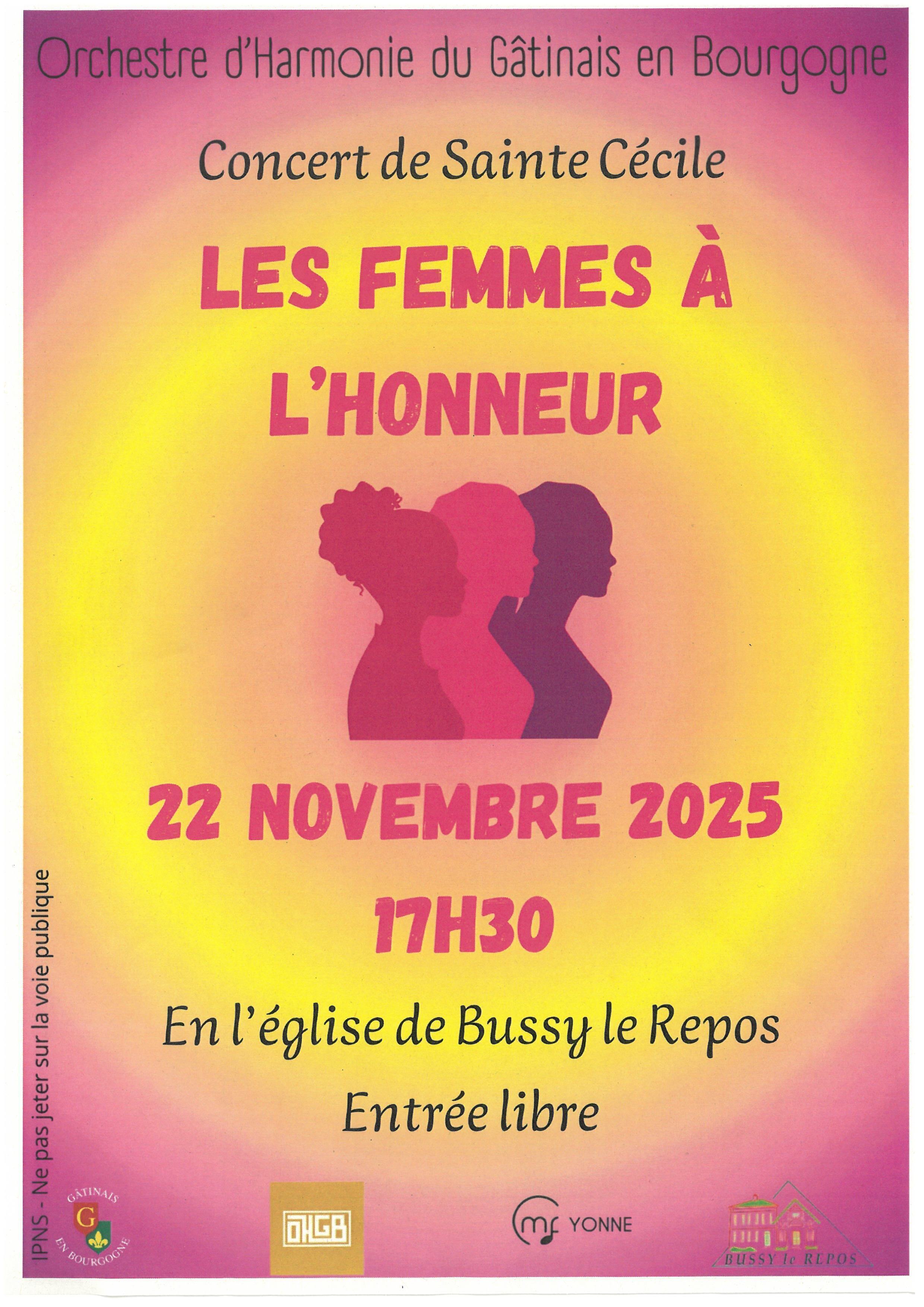 Concert Bussy le repos le 22/11/2025