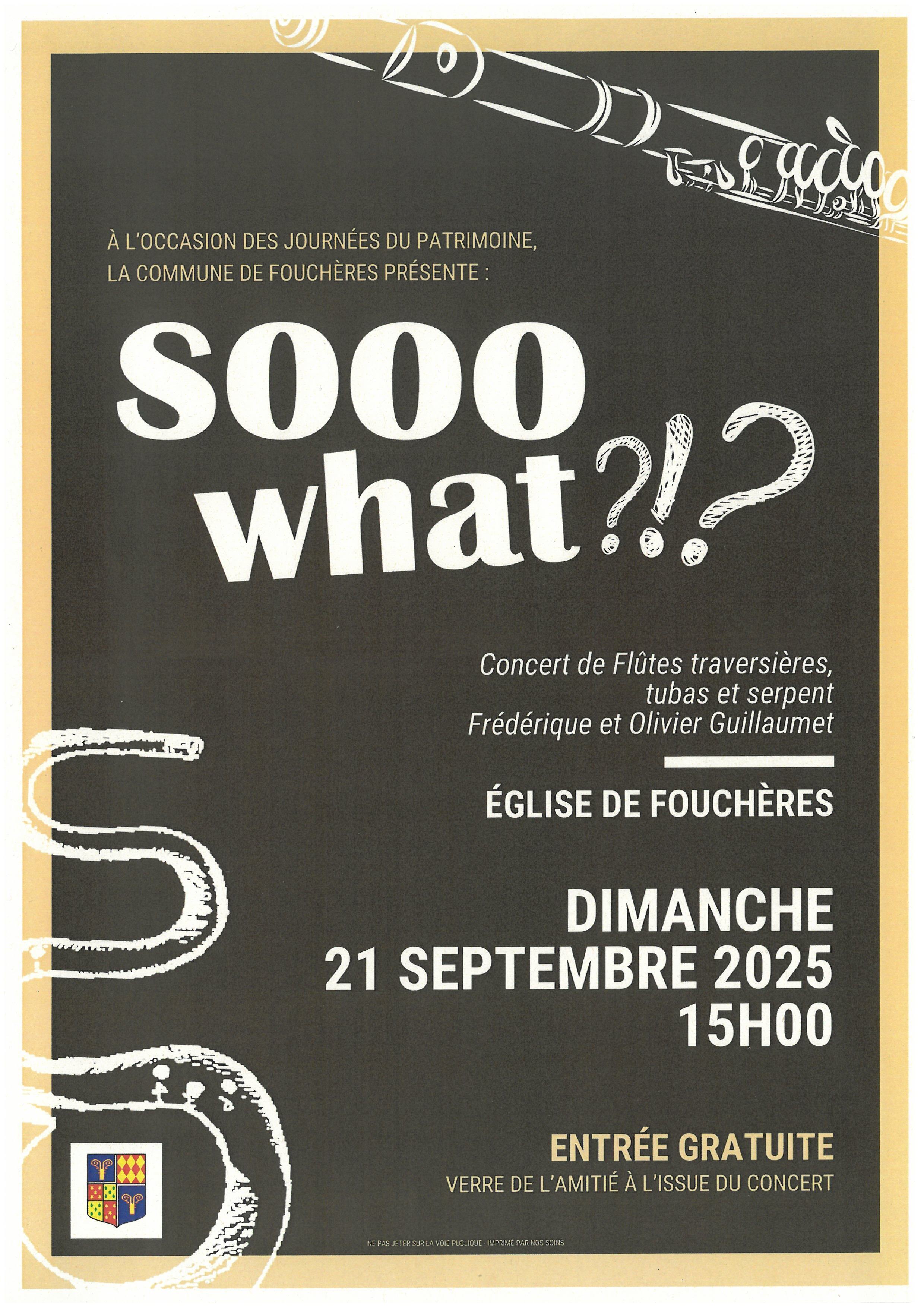 Concert Fouchères le 21/09/2025