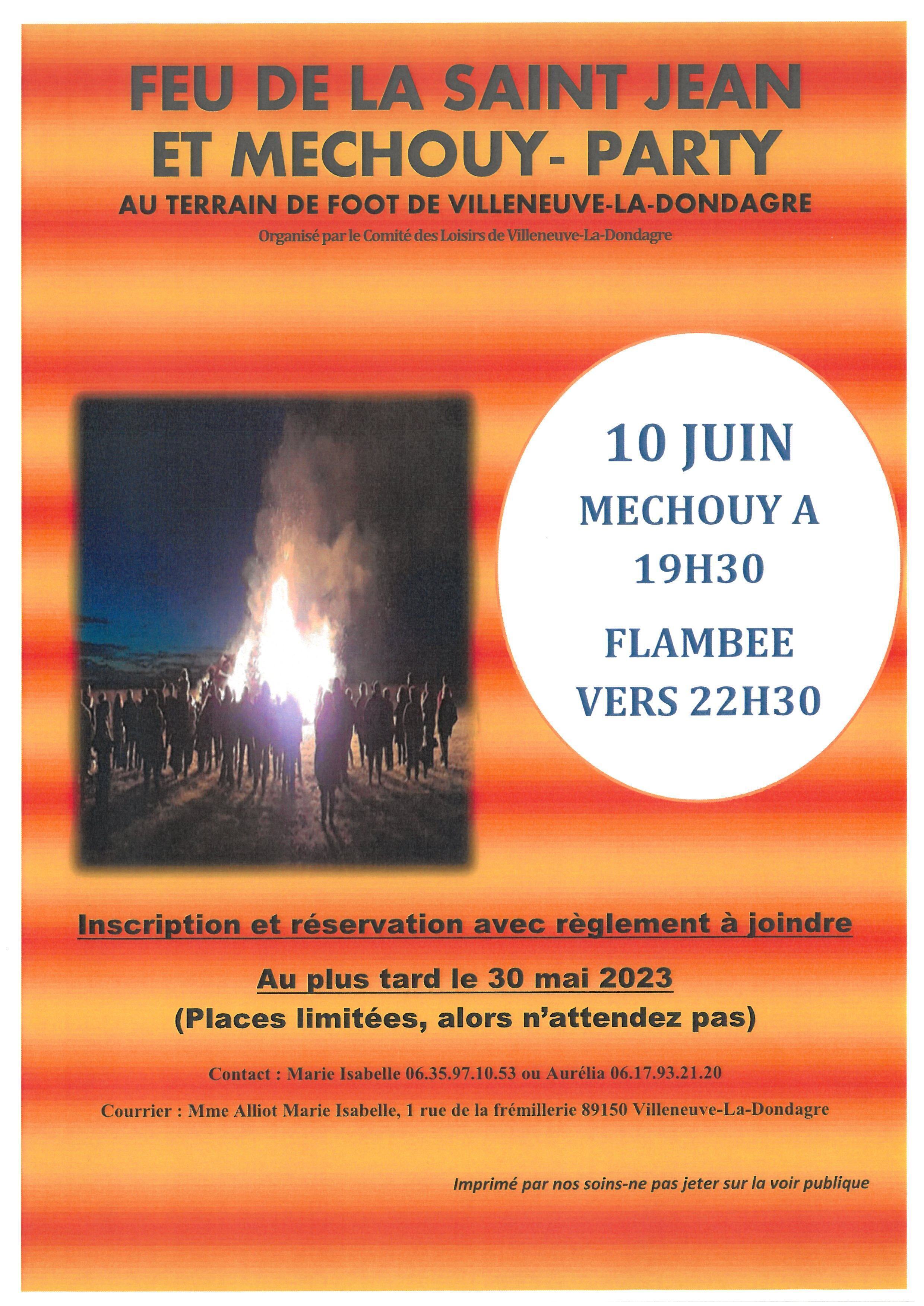 Feu de St jean