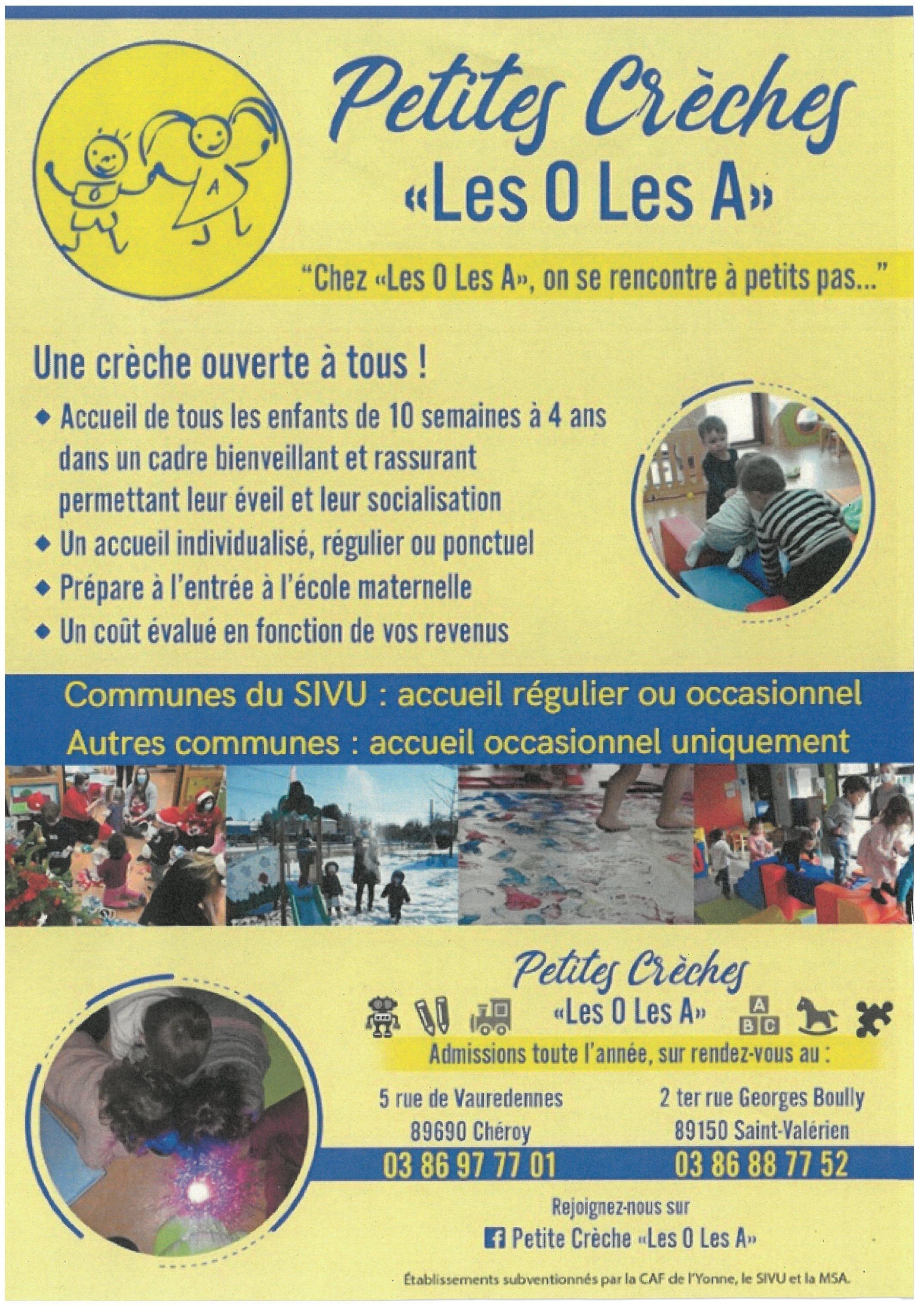 Informations Les O Les A