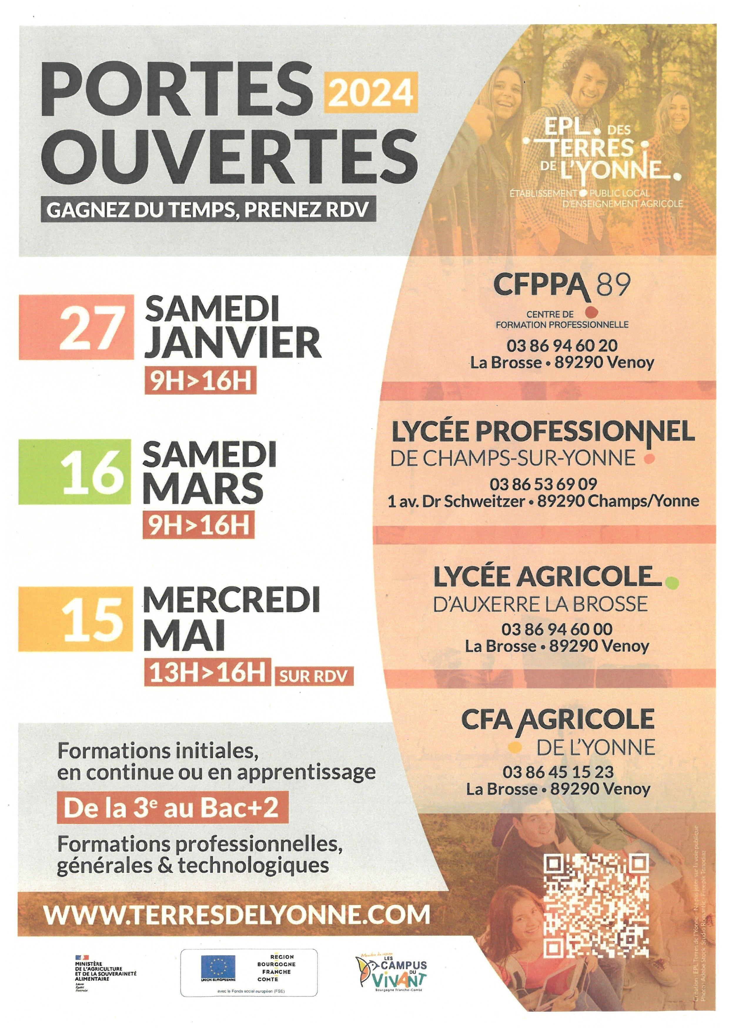 Portes ouvertes CFPPA