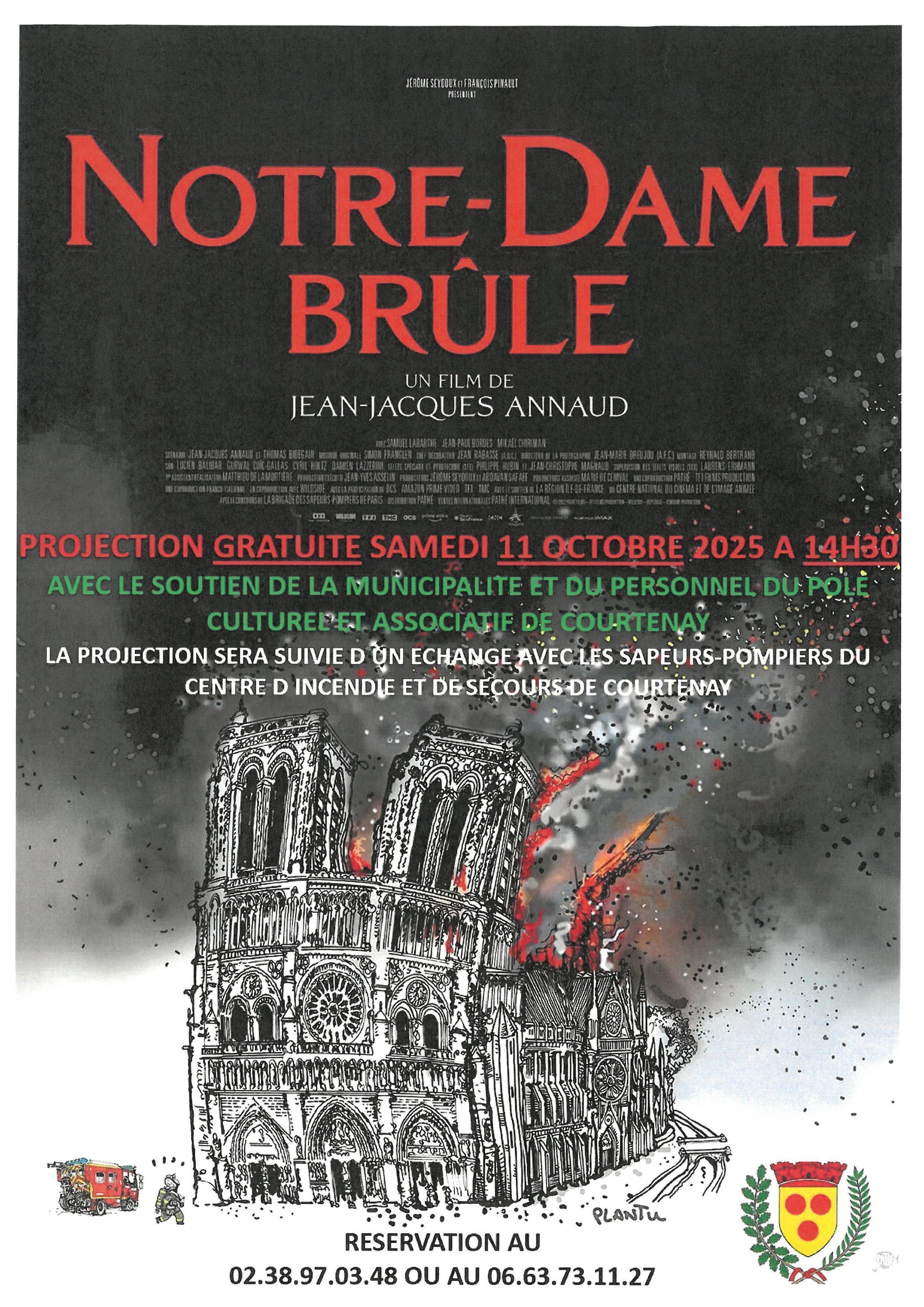 Projection Courtenay le 11/10/2025