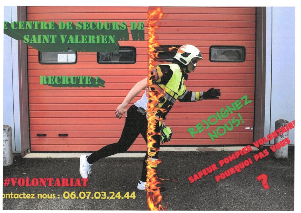Les Pompiers recrutent