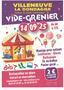 Vide Grenier Villeneuve la Dondagre le 14/09/2025